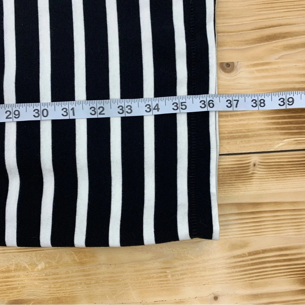 J. Crew Ruffle Sleeve Striped Shift Dress Sz S - Picture 11 of 12